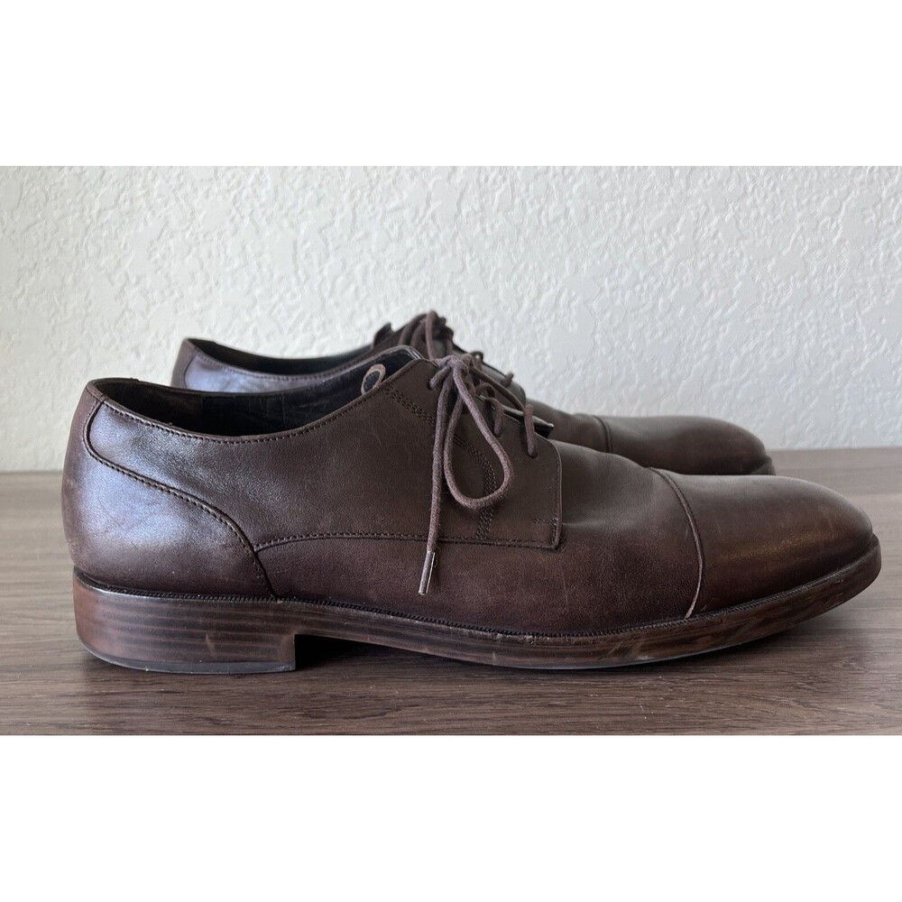 Cole Haan Dark Brown Leather Derbys